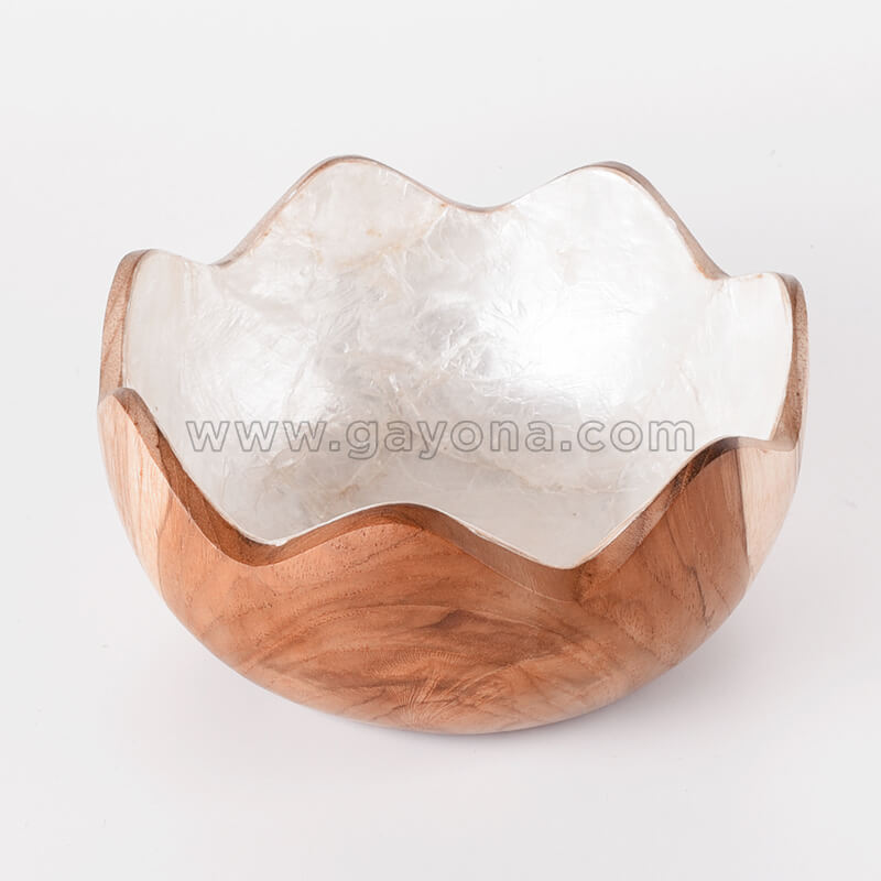 White Flower Bowl