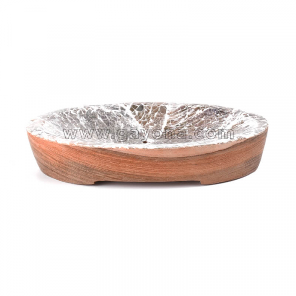 'Oval Gray Soap