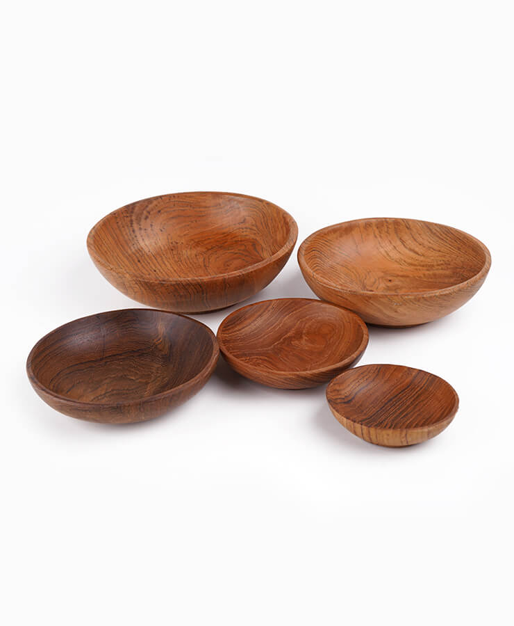 Teak Wood Bowl