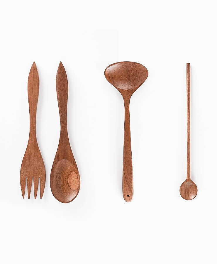 Teak Wood Utensil